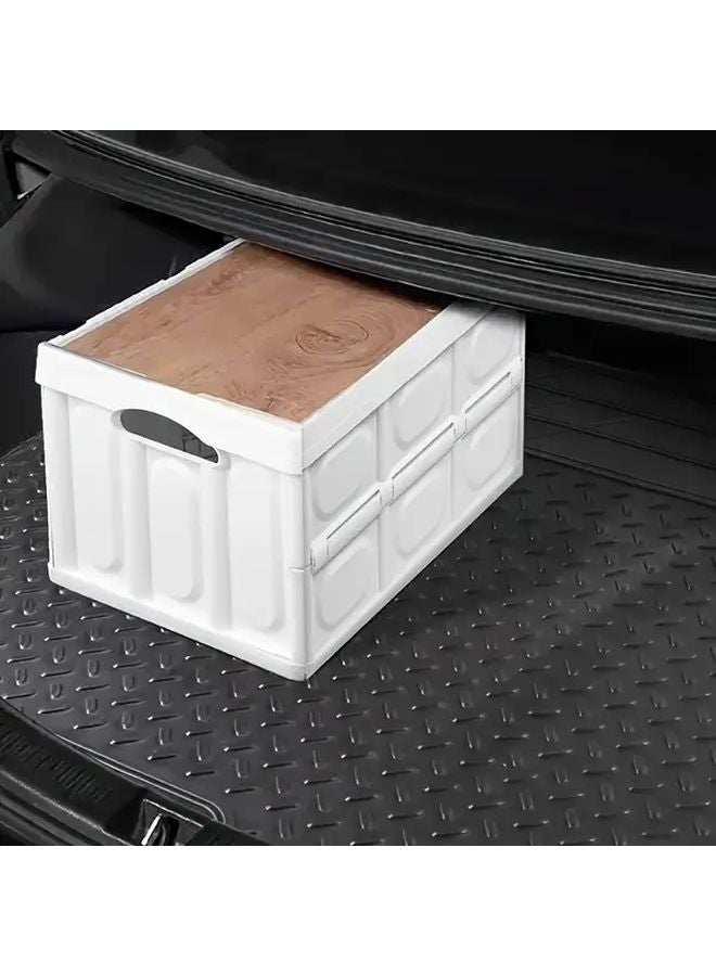 Black Universal Waterproof Anti Slip Foldable Car Trunk Storage Mat Easy To Clean - Image 3